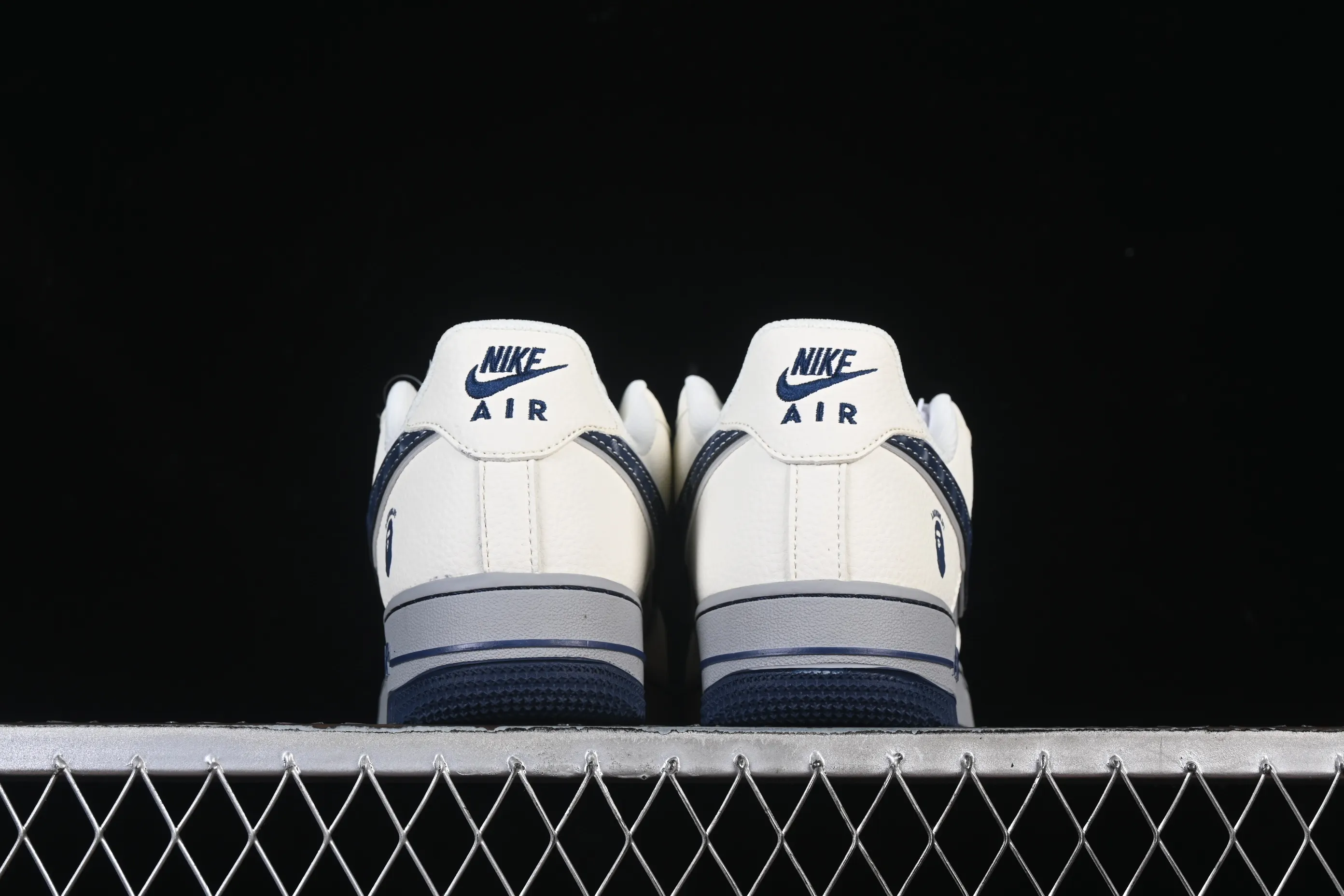 All categories Nk Air Force 1 Air Force series Nk Air Force 1 Low Air Force low top Nike Air Force 1'07 Low BaPe co-branded beige gray blue Air Force 1 low top casual sneakers SM6668-111